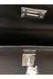 Hermes original mini Kelly chevre mysore K19CM black&silver Metal Replica
