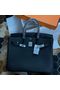 Hermes original Togo Leather HB35O Black Replica