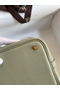 Hermes Picotin Lock 18 Handmade Bag in Sauge Clemence Leather Replica