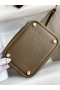 Hermes Picotin Lock 18 Handmade Bag in Taupe Clemence Leather Replica