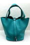 Hermes Picotin Lock 22cm Bags Litchi Leather HPL1048 Green Replica