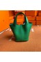 Hermes Picotin Lock Bags Original togo Leather PL3388 green Replica