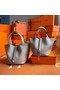 Hermes Picotin Lock Bags Original togo Leather PL3388 light gray Replica