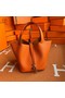 Hermes Picotin Lock Bags Original togo Leather PL3388 orange Replica