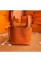 Hermes Picotin Lock Bags Original togo Leather PL3388 orange Replica