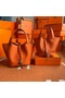 Hermes Picotin Lock Bags Original togo Leather PL3388 orange Replica