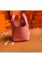 Hermes Picotin Lock Bags Original togo Leather PL3388 pink Replica