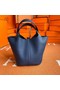 Hermes Picotin Lock Bags Original togo Leather PL3388 Sapphire blue Replica