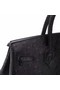 Hermes Real ostrich leather birkin bag BK35 black Replica