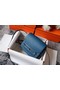 Hermes Roulis 19cm Evercolor 9D H9003 blue&Silver Replica