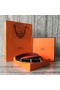 Hermes Roulis belt buckle & Reversible leather strap 13 mm H065539 fuchsia Replica