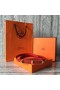 Hermes Roulis buckle & Reversible leather strap 13 mm H065538 red Replica