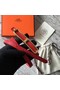 Hermes Roulis buckle & Reversible leather strap 13 mm H065538 red Replica