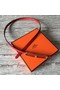 Hermes Roulis buckle & Reversible leather strap 13 mm H065538 red Replica