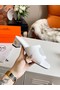 Hermes slipper 91085-3 Heel 7CM Replica