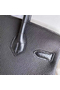 Hermes Touch Birkin 30 Bag In Black Matte Niloticus Crocodile Skin Replica