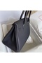 Hermes Touch Birkin 30 Bag In Black Matte Niloticus Crocodile Skin Replica