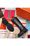 Hermes Variation Boots In Black Calfskin Replica
