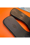 Hermes View Sandals In Black Calfskin leather Replica