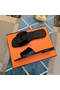 Hermes View Sandals In Black Calfskin leather Replica
