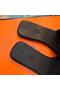 Hermes View Sandals In Black Patent leather Replica