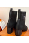 Hermes Volver 60 Ankle Boot In Black Knit Replica