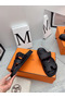 Hermes Women's Chypre Sandals In Black Epsom Calfskin Replica