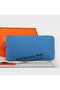 Hermes Zipper Wallet Original Leather A309 Blue Replica