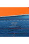 Hermes Zipper Wallet Original Leather A309 Blue Replica