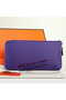 Hermes Zipper Wallet Original Leather A309 Purple Replica