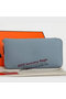 Hermes Zipper Wallet Original Leather A309 SkyBlue Replica