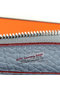 Hermes Zipper Wallet Original Leather A309 SkyBlue Replica