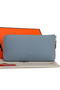 Hermes Zipper Wallet Original Leather A309 SkyBlue Replica