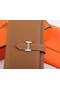 Hermes Bearn Japonaise Tri-Fold Wallet A308 Coffee Replica