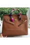 Hermes Birkin 40CM Bag Wheat Litchi Leather BK40 Gold Replica