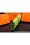 Hermes Dogon Original Leather Wallet H509 Light Green Replica