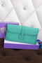 Hermes Jige Clutch Bag Calfskin Leather H258 Green Replica