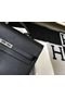 Hermes Kelly Depeche 38 Briefcase In Black Calfskin Replica