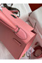 Hermes Kelly Sellier 28 Handmade Bag In Rose Confetti Epsom Calfskin Replica