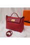 Hermes Kelly togo Leather Tote Bag H2424 red Replica