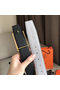 Hermes Officier Belt Buckle & White 38MM Strap Replica
