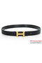 Hermes 43mm Calf Leather Belt HB108-3 Replica