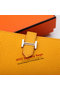 Hermes Bearn Japonaise Bi-Fold Wallet Grainy Leather A208 Yellow Replica