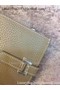 Hermes Bi-Fold Wallet Togo Leather H512 Grey Replica