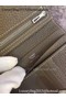 Hermes Bi-Fold Wallet Togo Leather H512 Grey Replica