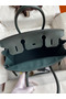 Hermes Birkin 30 Retourne Handmade Bag In Vert Cypres Chevre Mysore Leather Replica