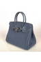 Hermes Birkin 30CM Tote Bags Smooth Togo Leather Dark Blue Replica