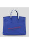 Hermes Birkin 35CM Tote Bag Blue Original Leather H35 Silver Replica