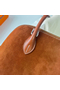 Hermes Bolide 1923 25 Handmade Bag In Gold Doblis Suede Leather Replica
