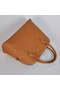 Hermes Bolide 37CM Tote Bags Clemence H1037 Camel Replica